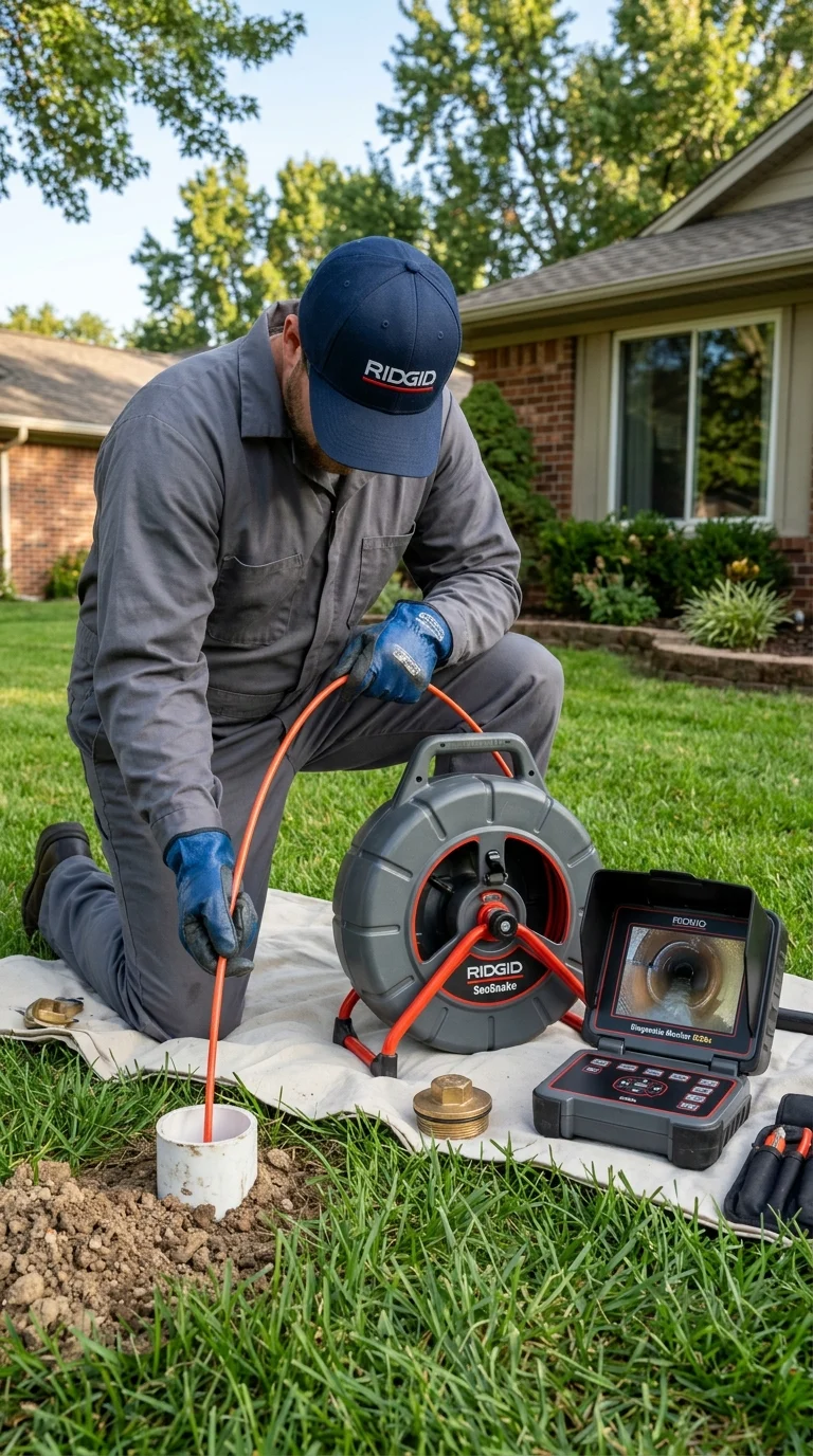See Inside Your Drain or Sewer Line